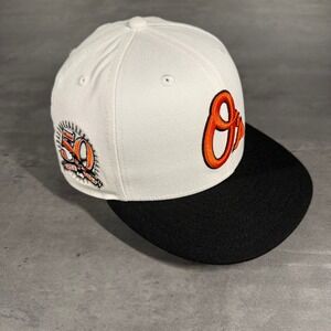 White and Black Baseball Cap